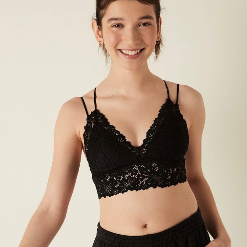Victoria Secret Red Lace Bralette
